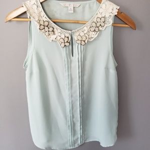 Lauren Conrad sleeveless blouse